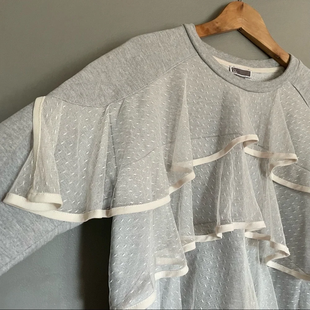 Lace Ruffle Sweater Chelsea28 - Picture 4 of 7